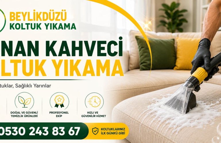 Adnan Kahveci Koltuk Yıkama