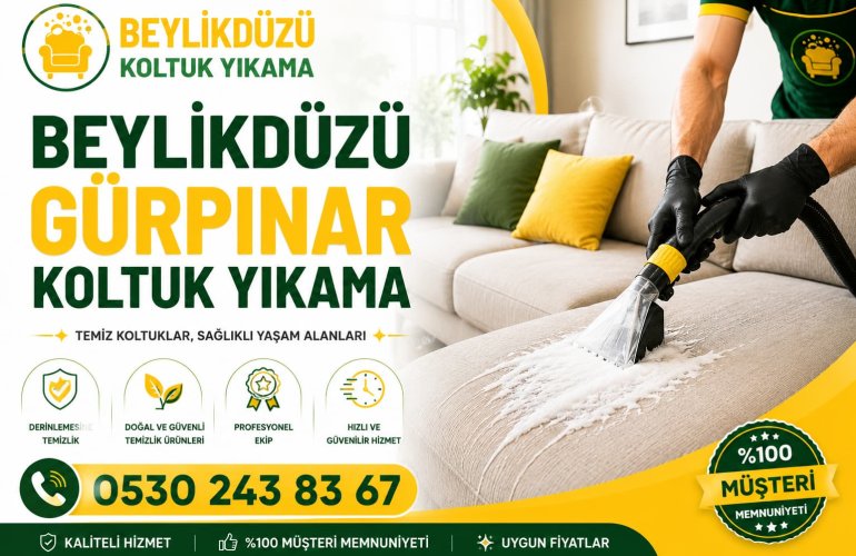 Beylikdüzü Gürpınar Koltuk Yıkama